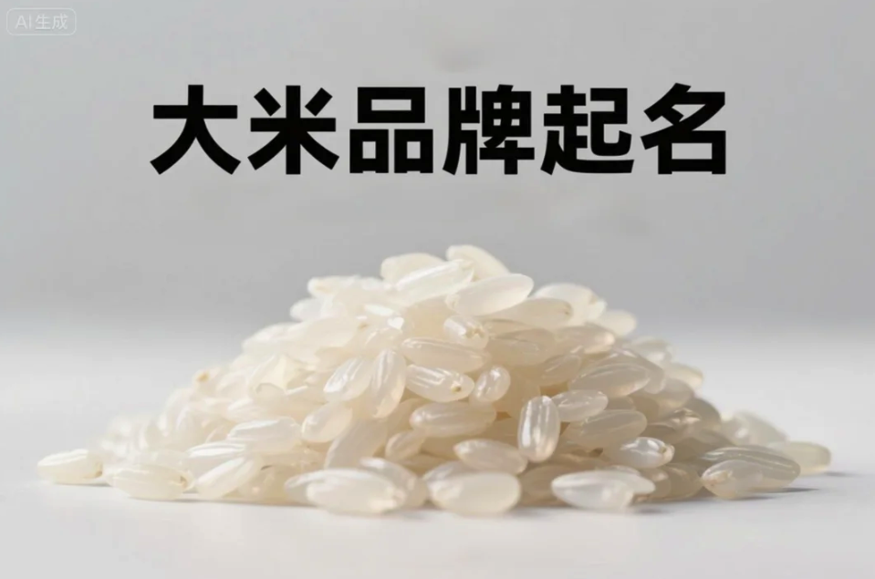 大米品牌起名創(chuàng)意：在“米?！敝g，書寫品牌的大文章